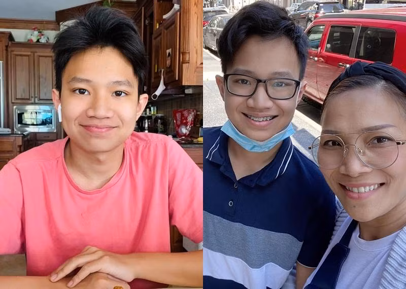 Con trai cả của Hồng Ngọc - Chấn Hưng - lớn phổng phao, ra dáng thanh niên. Cậu năm nay 15 tuổi, sở hữu ngoại hình khỏe khoắn, nam tính.