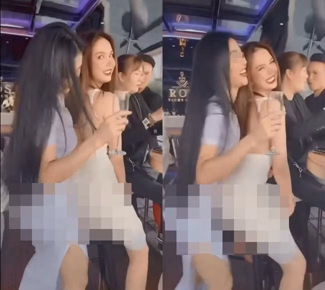 Ngoc Trinh bi chi trich voi clip goi duc cung ban than