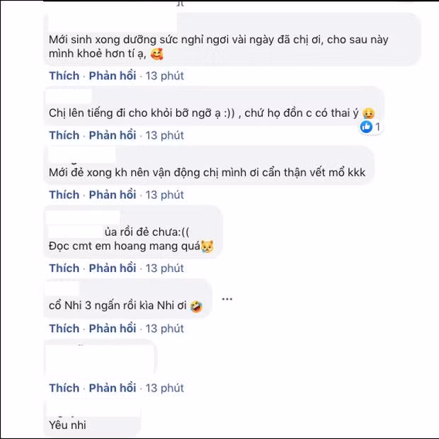 Dieu Nhi mac do giau bung lum lum sau sinh 10 ngay?-Hinh-5
