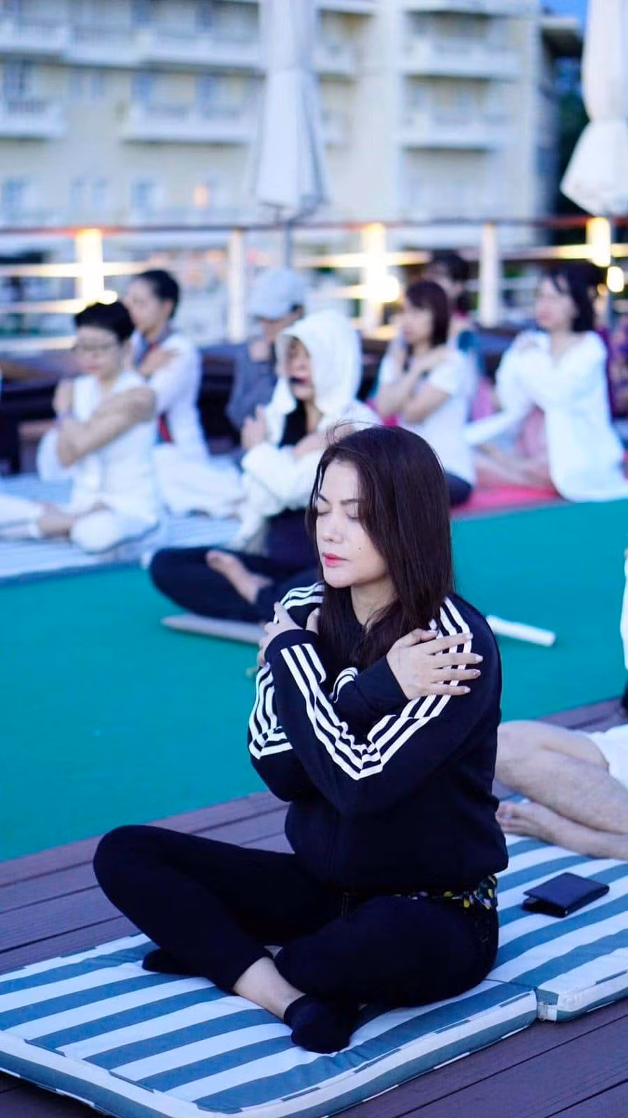 Trương Ngọc Ánh thiền mỗi ngày.