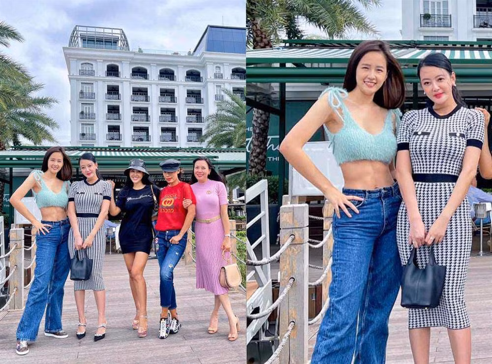 Riêng khoản chân cột đình, đùi to chắc nịch thì quần jeans rộng giấu dáng và nịnh chân cực tốt.
