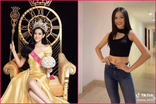br/> Chưa đầy 1 năm sau đăng quang, từ cô Hoa hậu "cấy lúa" quê mùa, Đỗ Thị Hà dần có nhiều cải thiện đáng kể về mặt hình ảnh. Cô nàng đang tập trung bổ trợ kiến thức cũng như rèn luyện kĩ năng catwalk, tập trang điểm, ăn mặc để chuẩn bị tham dự Miss World 2021 sắp tới.