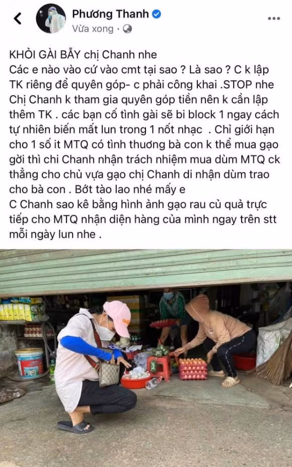 Phuong Thanh tuyen bo: 