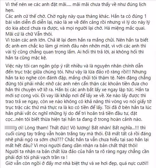 Que Van tiet lo nguyen nhan sau xa ban trai bo con ruot-Hinh-4
