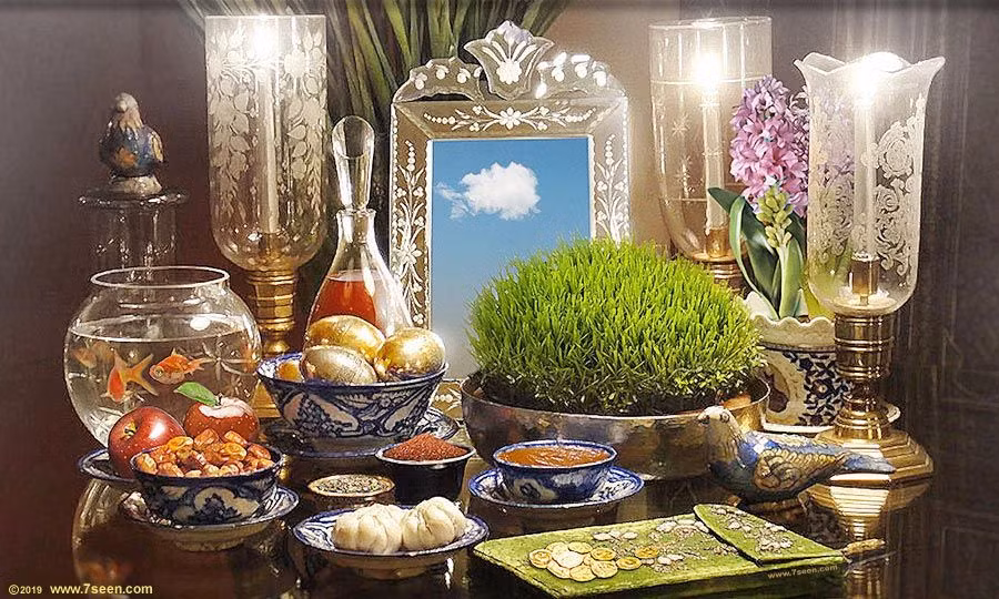  4. Nowruz (Ba Tư/Iran) - 20 hoặc 21 tháng 3. Năm mới theo lịch Ba Tư diễn ra vào ngày Xuân phân. Ngày lễ này được tổ chức bởi người Iran, người Kurd và các dân tộc vùng Trung Á. Ảnh: Pinterest.