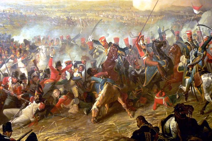  7. Napoléon bị bệnh trong trận chiến. Trong khi chiến đấu, Napoléon bị ốm và không thể chỉ huy quân đội một cách hiệu quả. Một số nguồn cho rằng ông bị đau dạ dày hoặc thậm chí bị ngộ độc thực phẩm. Ảnh: Pinterest.