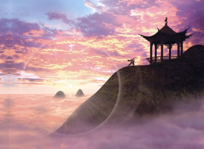  3. Nguyên lý "Vô vi". "Vô vi" là một trong những khái niệm quan trọng trong Đạo Lão, có nghĩa là hành động mà không cưỡng ép, không can thiệp vào dòng chảy tự nhiên của vũ trụ. Làm việc một cách tự nhiên và không gây cản trở là con đường đạt được thành công. Ảnh: Pinterest.