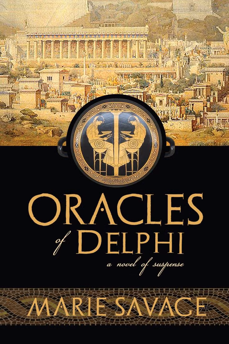  6. Lời sấm của Delphi (The Oracles of Delphi). Nguồn gốc: Hy Lạp cổ đại. Nội dung: Những lời tiên tri của Pythia, nữ tư tế của thần Apollo, được coi là hướng dẫn cho các vị vua và lãnh đạo trong các quyết định quan trọng. Ảnh: Pinterest.