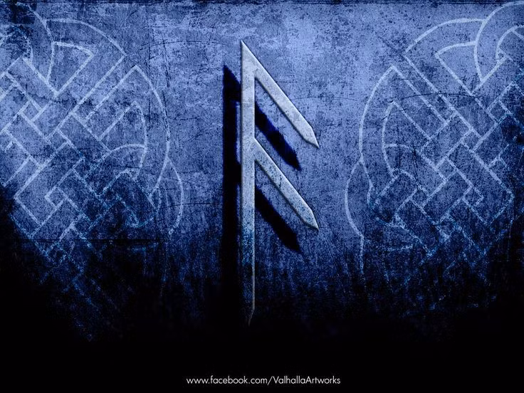  5. Hệ thống chữ viết Runes. Người Viking sử dụng một hệ thống chữ viết cổ gọi là Runes, thường được khắc trên đá, gỗ và kim loại để ghi lại các sự kiện và truyền đạt thông điệp. Ảnh: Pinterest.