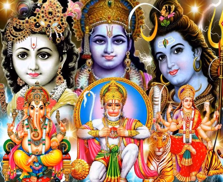  3. Hindu giáo. Trong Hindu giáo, số mệnh con người được quy định bởi karma (nghiệp), tức hành động và hậu quả của chúng từ kiếp này sang kiếp khác. Ảnh: Pinterest.