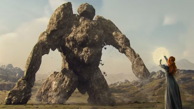  12 Golem và thuật giả kim. Trong một số truyền thuyết, Golem được coi là biểu tượng cho nỗ lực của con người trong việc bắt chước quyền năng sáng tạo của Thiên Chúa, giống như thuật giả kim cố gắng tạo ra vàng từ kim loại thường. Ảnh: Pinterest.