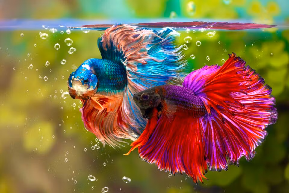  Tên gọi: Tên "betta" được lấy từ một nhóm chiến binh cổ đại ở Thái Lan gọi là "Bettah". Ở Việt Nam, chúng được gọi là cá chọi vì tập tính hung hăng khi gặp đồng loại. Ảnh: Pinterest.