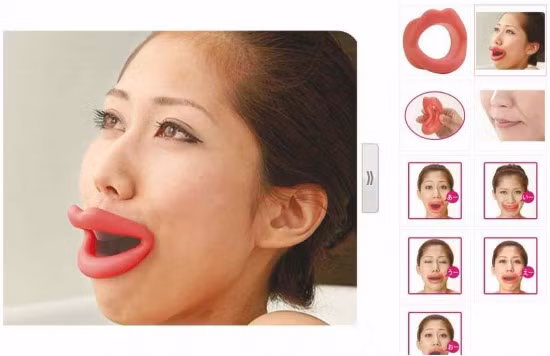 “Môi mọng chống nhăn” (Face Slimme) – một sản phẩm được phái nữ ở Nhật Bản rất ưa chuộng.