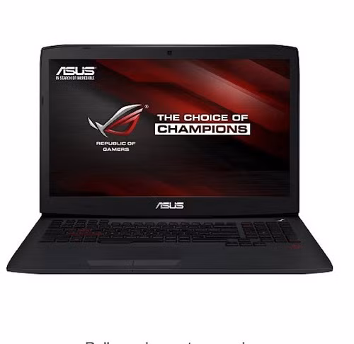  Asus ROG G751JT. Là một trong những máy tính xách tay đầu tiên có thể chơi trò chơi ở độ phân giải 4K, Asus ROG G751JT khá đắt tiền nhưng có khả năng thay thế máy tính chơi game để bàn. Asus ROG G751JT sở hữu màn hình 17-inch kết hợp một CPU Core i7 cao cấp, 24GB RAM, SSD 256GB kết hợp với một HDD, 1TB 7200rpm và cuối cùng, GPU GeForce 980M mới. Cấu hình này có giá $ 2,499 (£ 1949 tại Anh, và AU $ 3,986 cho một cấu hình với bộ nhớ RAM nhiều hơn và một ổ cứng lớn hơn).