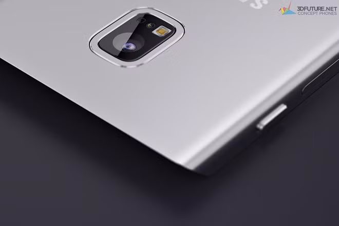 Tất cả ống kính, đèn flash… đều được đặt trong khung viền kim loại tạo sự sang trọng, nổi bật nhưng không kém phần tinh tế.