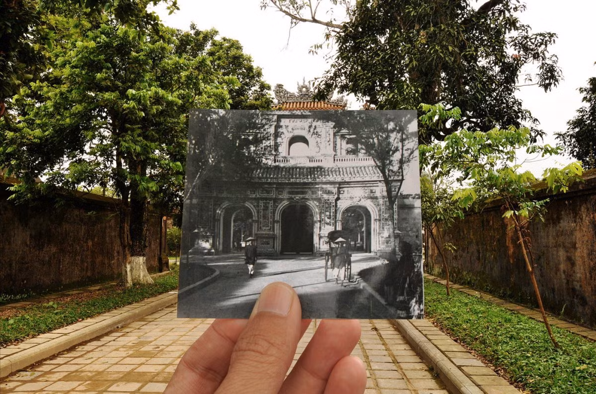 Cổng Hiển Nhơn, Huế thập niên 20 của thế kỷ 20.