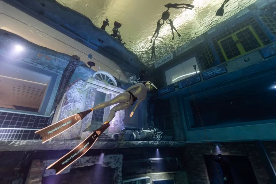Deep Dive Dubai cung cấp cả khóa học cho cả thợ lặn mới làm quen và thợ lặn đã được chứng nhận