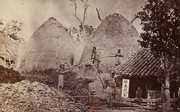 Lò vôi của người Hoa ở vùng Chợ Lớn.