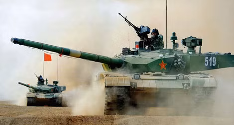 Xe tăng chiến đấu chủ lực Type 99.