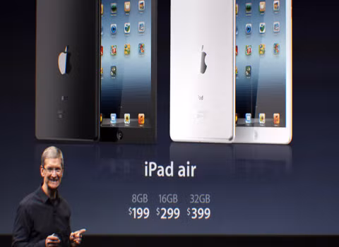 iPad Air mới ra mắt.