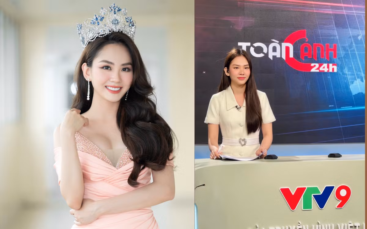 Nhan sắc đời thường của dàn Hoa hậu, Á hậu làm BTV tại VTV - Hình 9 Nhan sac doi thuong cua dan Hoa hau, A hau lam BTV tai VTV-Hinh-9