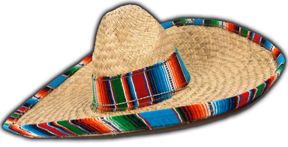 Hình ảnh đáng yêu này ngập tràn khắp các đường phố Mexico trong kỳ World Cup, đặc biệt là chiếc mũ sombrero của quốc gia này.