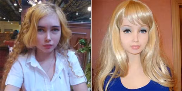 "Búp bê sống" Lolita Richie kém sắc khi thiếu photoshop.