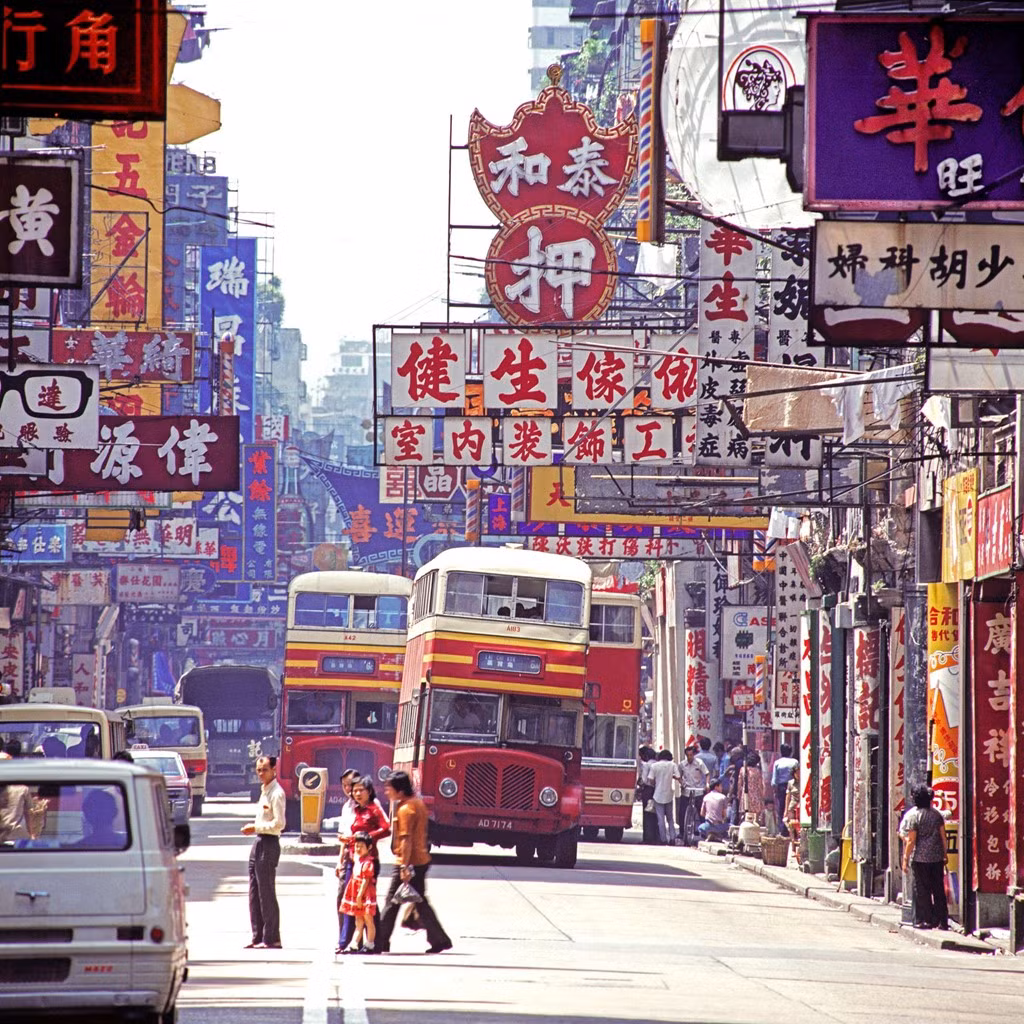 Phố Thượng Hải năm 1984. Ảnh: Keith Macgregor.