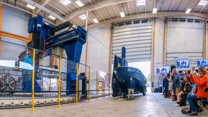 Các nhà nghiên cứu đang lên kế hoạch nâng cấp vật liệu mà cỗ máy sử dụng, bao gồm sử dụng thành phần sinh học nhiều hơn từ vụn gỗ dồi dào ở Maine. Ảnh: Techradar