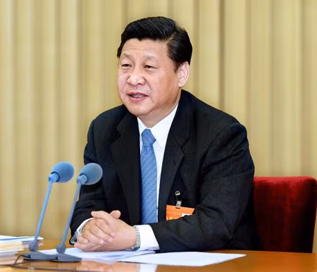 Chủ tịch Trung Quốc Tập Cận Bình.