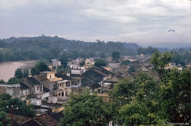 Một góc thị xã Cao Bằng.