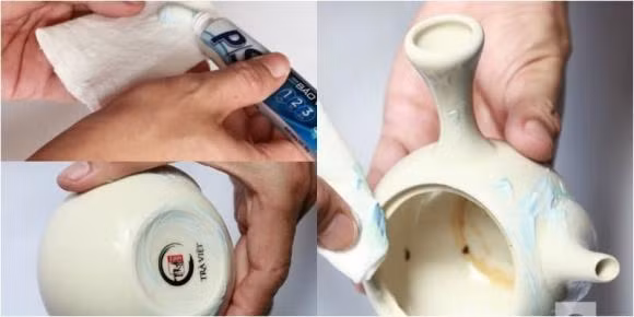 Cốc sứ bị xỉn màu, làm ngay mẹo này để trắng tinh như mới - Hình 2 Coc su bi xin mau, lam ngay meo nay de trang tinh nhu moi-Hinh-2