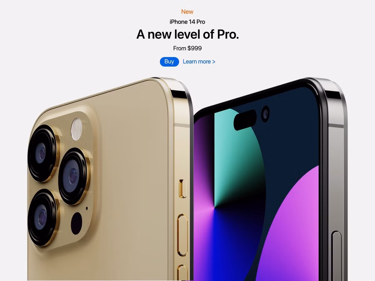 Nang cap dang trong doi tren iPhone 14 Pro se khong xuat hien?