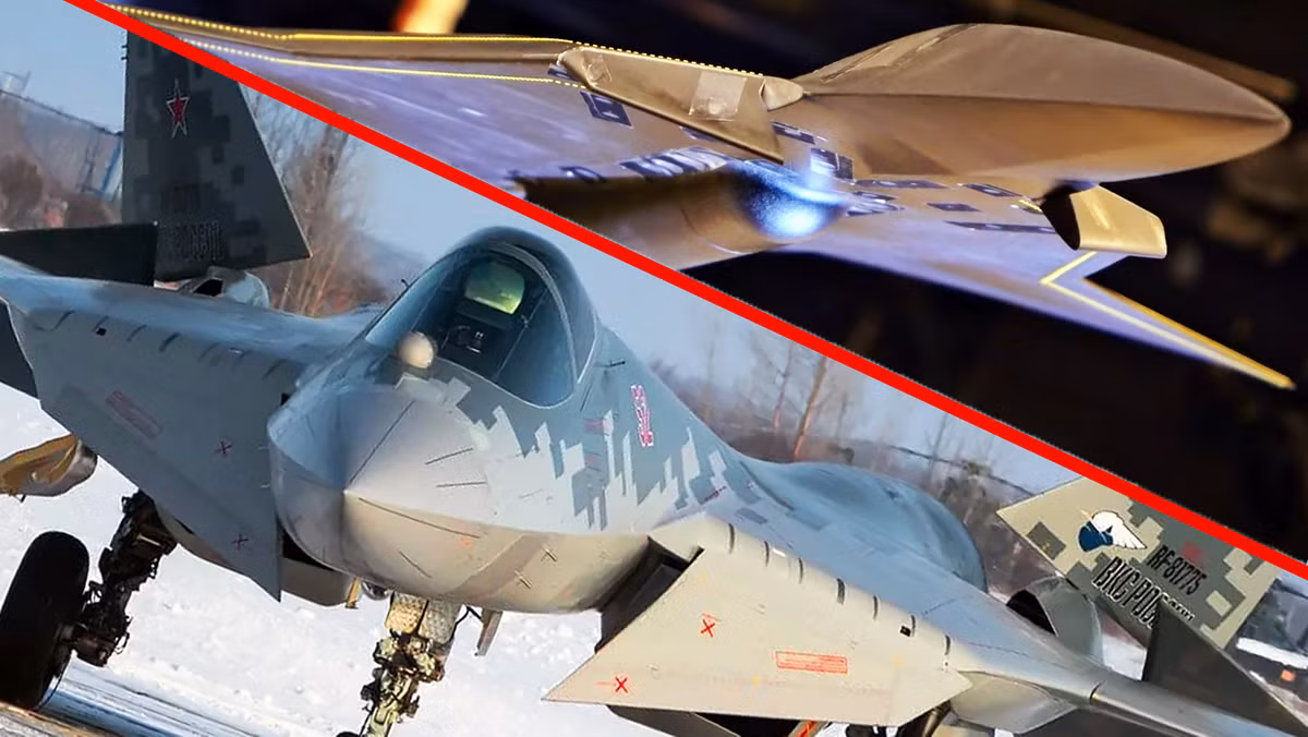 Điều quan trọng là việc tích hợp vòi phun phẳng trên Su-57 không làm mất đi khả năng điều hướng lực đẩy của máy bay, một đặc điểm kỹ thuật nổi bật của máy bay chiến đấu Nga. Các vòi phun này vẫn giữ được khả năng điều hướng lực đẩy của động cơ theo nhiều hướng, bảo toàn sự nhanh nhẹn và khả năng cơ động cho máy bay. Ảnh chụp lại từ video/UAC.
