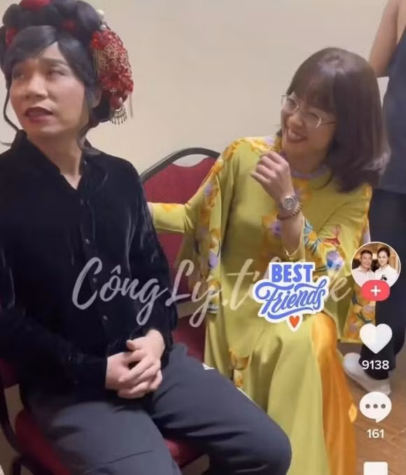 Vo cu, vo moi cua Cong Ly gap nhau trong hau truong Tao Quan-Hinh-2