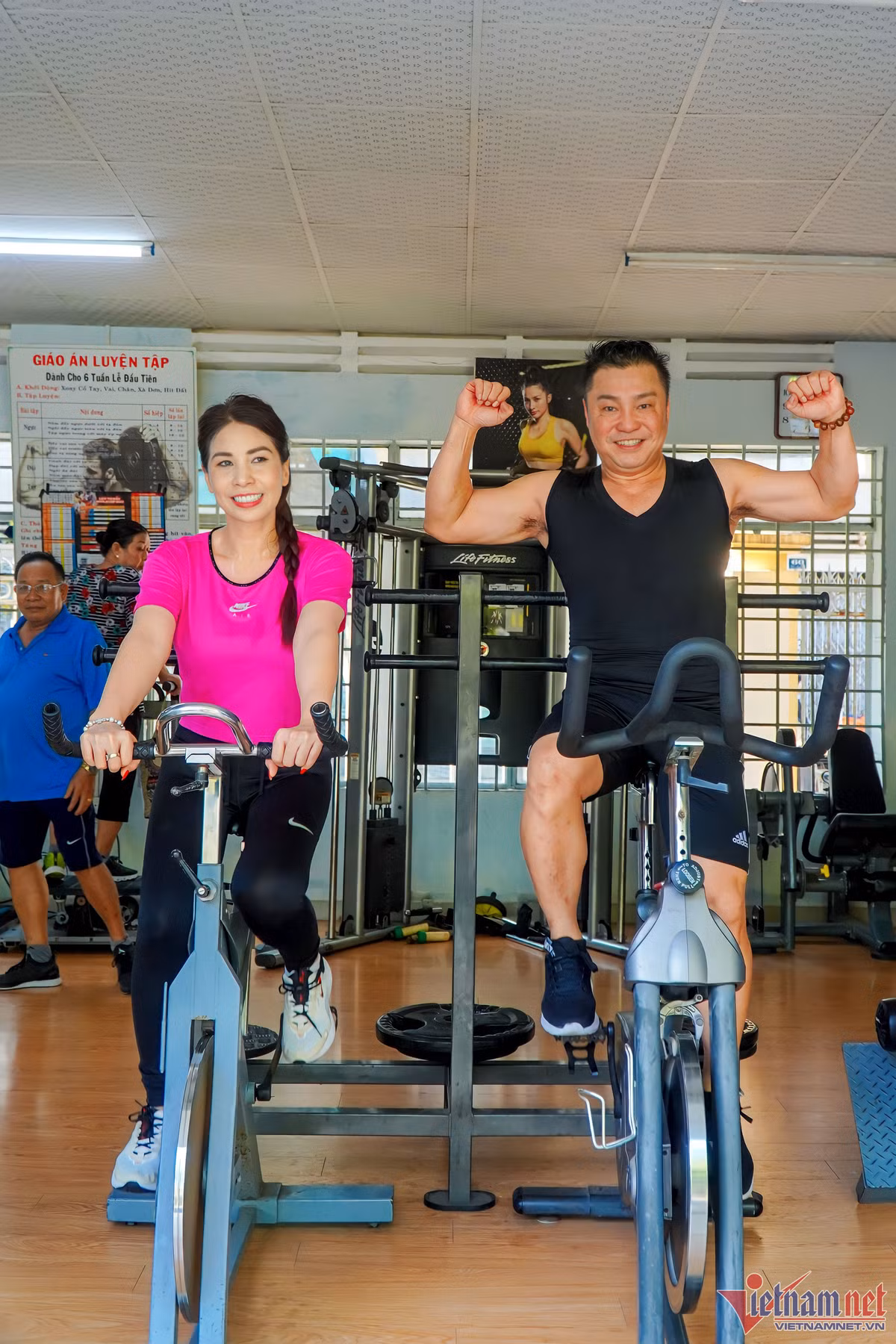 Hai anh em đều quan niệm sức khỏe là vàng.