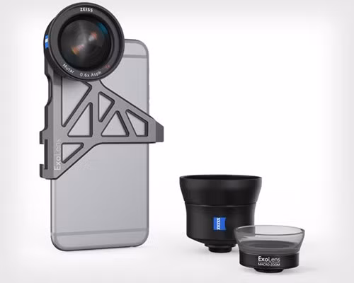 Phụ kiện chụp ảnh cho smartphone nói chung và iPhone nói riêng từ lâu đã là những món đồ chơi quá quen thuộc với người dùng. Zeiss cũng không nằm ngoài cuộc chơi này khi vừa hợp tác với Fellowes tung ra thị trường thương hiệu phụ kiện ExoLens dành cho người dùng iPhone 6/6s, iPhone 6 Plus/6s Plus.