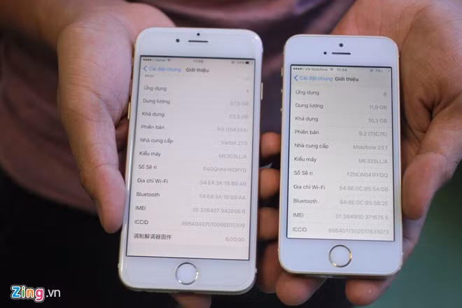 Theo đại diện cửa hàng Tân Phú Apple (Hùng Vương, quận 5), đây là chiếc đầu tiên nhưng rất có thể vài tháng tới, những bản iPhone dựng như thế này sẽ xuất hiện ồ ạt tại Việt Nam. Người dùng sẽ rất dễ bị lừa nếu không kiểm tra kỹ vì từ thiết kế, giao diện đến hệ điều hành đều rất giống với mẫu iPhone 6S của Apple.