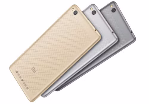 Xiaomi Redmi 3 có 3 màu gồm xám, bạc, vàng. Máy được bán ra tại Trung Quốc với giá 105 USD (tương đương 2,35 triệu đồng).