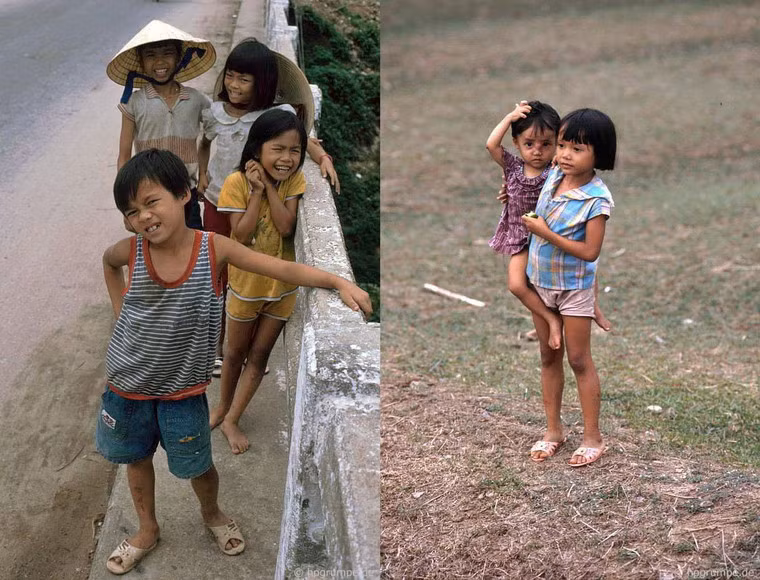 Trẻ em ở Quảng Ngãi.
