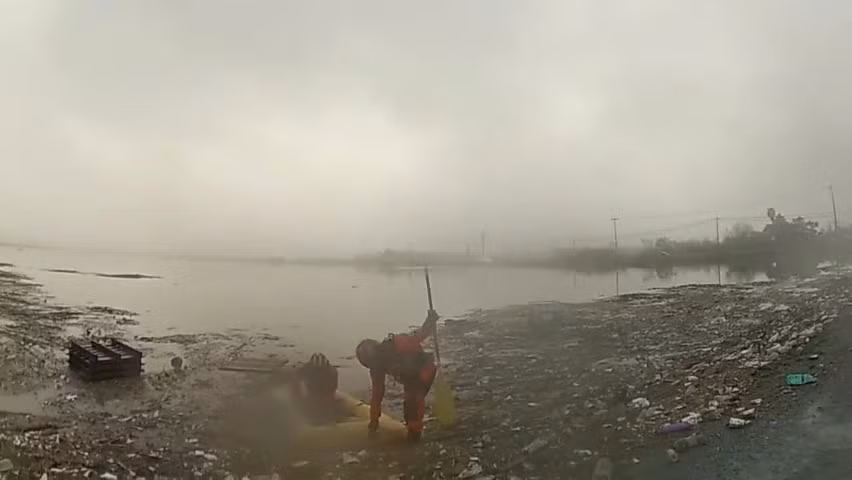 Video: Chó sói được giải cứu khỏi cánh đồng ngập nước Video: Cho soi duoc giai cuu khoi canh dong ngap nuoc