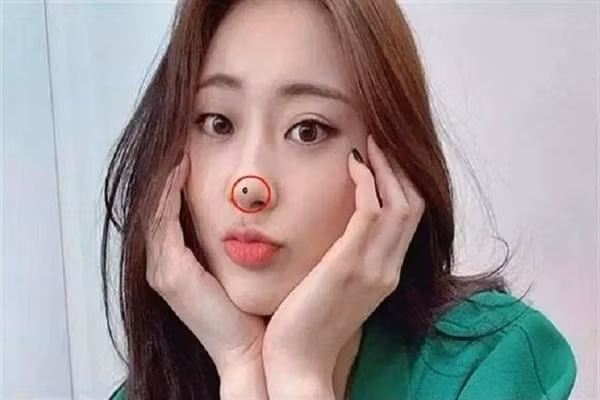  5. Nốt ruồi ở đầu mũi, cánh mũi: Mũi chính là cung Tài Bạch trong thuyết nhân tướng. Chính vì thế mà nếu bạn có nốt ruồi trên mũi, ngay ở vị trí đầu mũi thì chúc mừng nhé, đó chính là dấu hiệu cho thấy Thần Tài chẳng lúc nào bỏ bê bạn cả. 