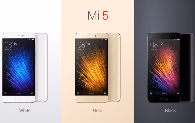 Trong sự kiện MWC diễn ra tại Barcelona, Tây Ban Nha, Xiaomi đã ra mắt chiếc điện thoại Xiaomi Mi 5 với 3 phiên bản gồm Standard, High và Ceramic.