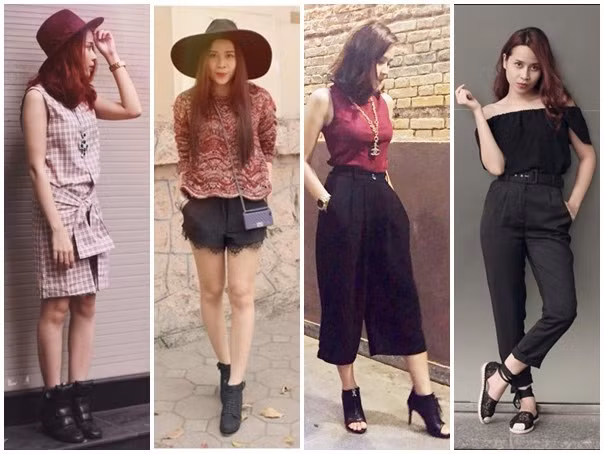 Trang phục của Lưu Hương Giang cũng được thay đổi để phù hợp với nhiều giai đoạn mốt đang thịnh hành. Phụ kiện cũng là một trong những điểm nhấn, tạo sự sáng táo, mới lạ mang lại hình ảnh thanh lịch, phóng khoáng.