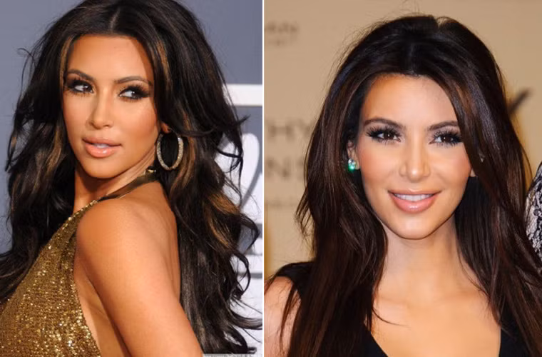 Một Kim Kardashian thực sự tỏa sáng và nổi bật khi được trang điểm, đầu tóc kỹ lưỡng.