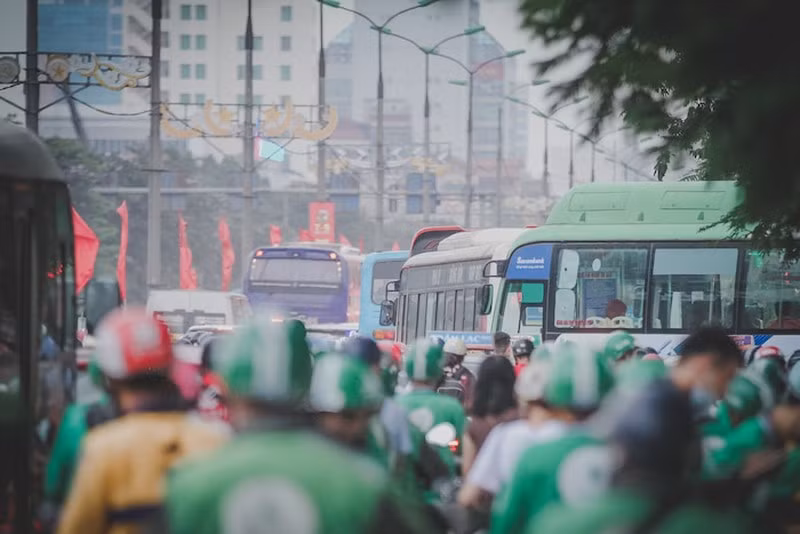 TP HCM: Ga trai lam bay voi tai xe xe cong nghe khi den khu vuc An Suong