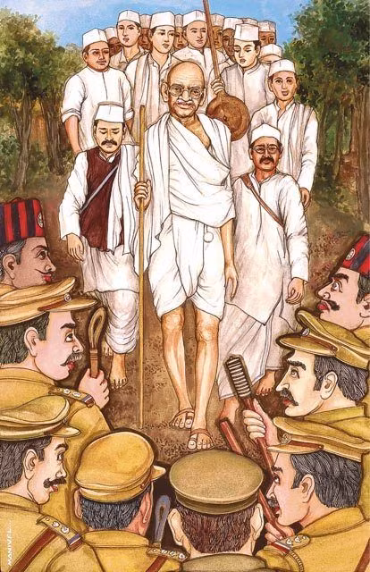 Vì muối là một gia vị không thể thiếu của người dân Ấn Độ nên Gandhi coi những quy định về muối như một tội ác không thể tha thứ.