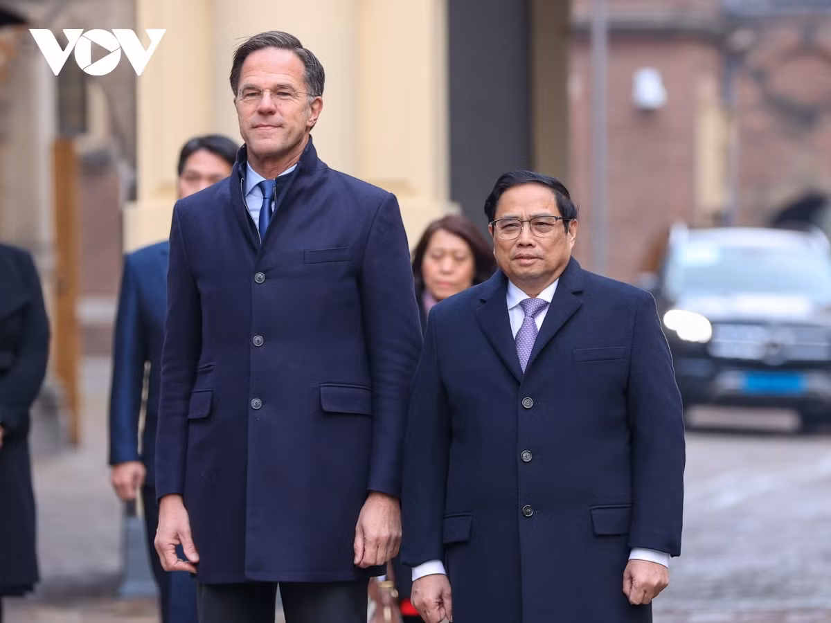 Thủ tướng Hà Lan Mark Rutte chủ trì lễ đón chính thức Thủ tướng Phạm Minh Chính - Hình 3 Thu tuong Ha Lan Mark Rutte chu tri le don chinh thuc Thu tuong Pham Minh Chinh-Hinh-3