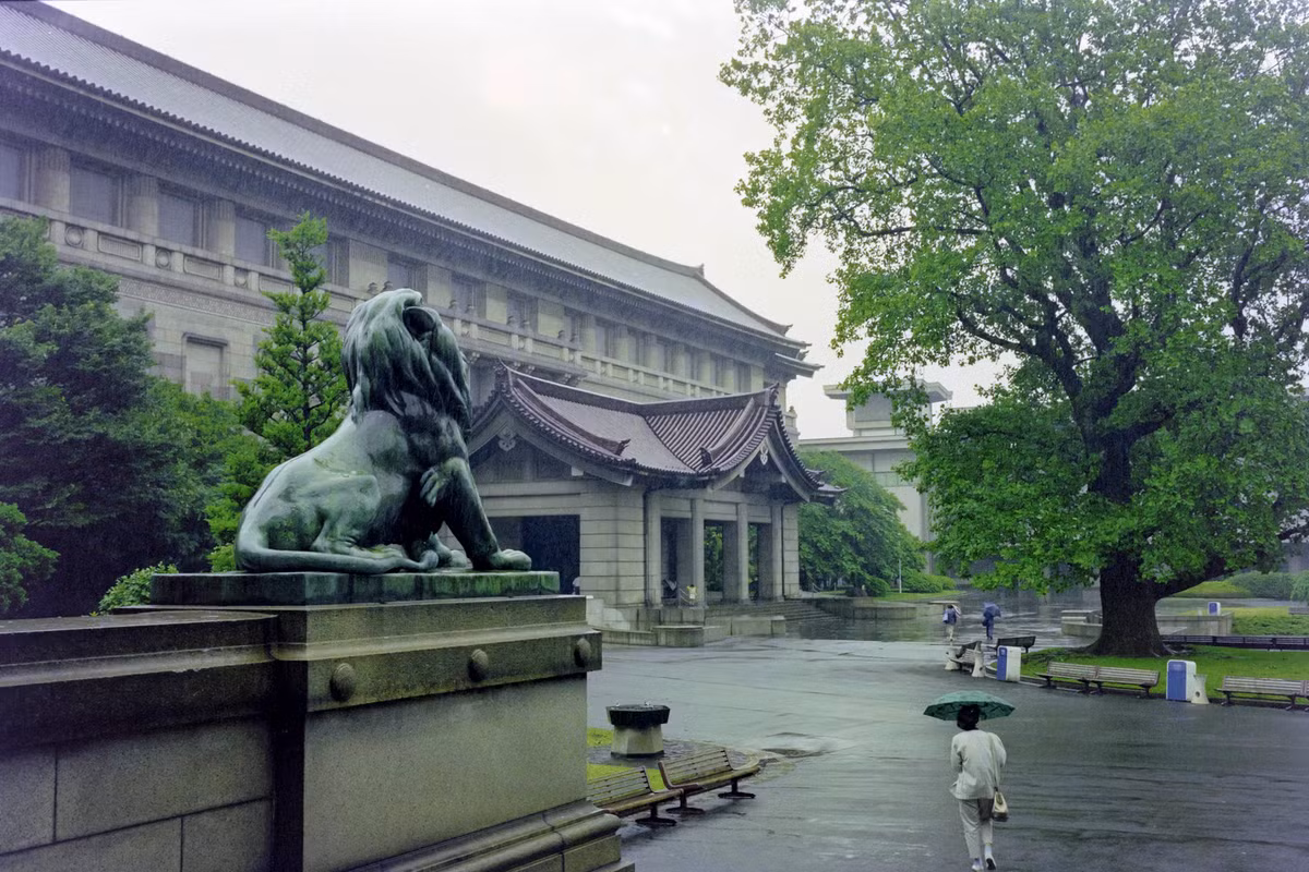 Bảo tàng Quốc gia Tokyo ở Công viên Ueno.