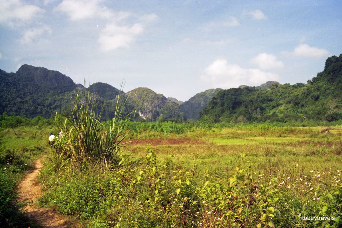 Khung cảnh hoang sơ tại Vườn quốc gia.